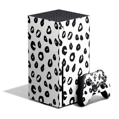 Spotted Animal Print Xbox Series X Bundle Skin
