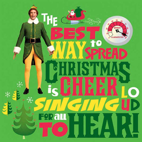 Elf Spread Christmas Cheer Nintendo 2DS XL (2017) Skin