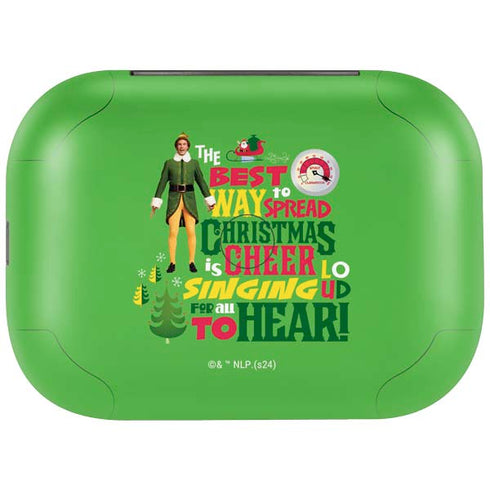 Elf Spread Christmas Cheer Amazon Echo Buds Skin