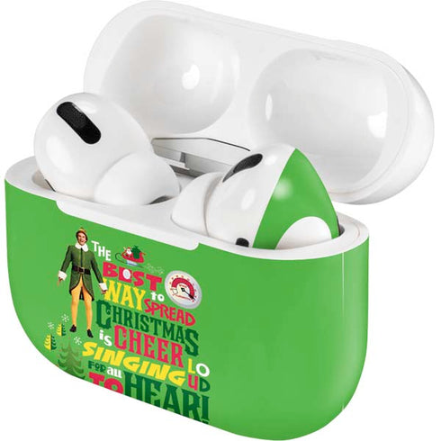 Elf Spread Christmas Cheer Apple AirPods Pro Skin