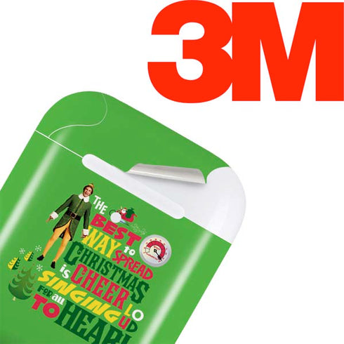 Elf Spread Christmas Cheer Apple AirPods Skin