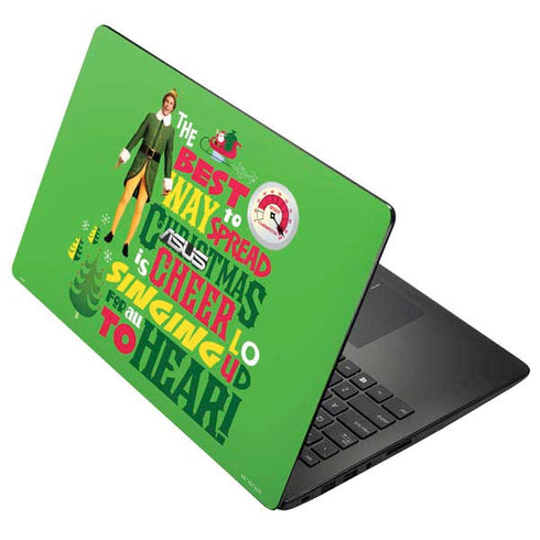 Elf Spread Christmas Cheer Asus X502CA 15.6 Skin
