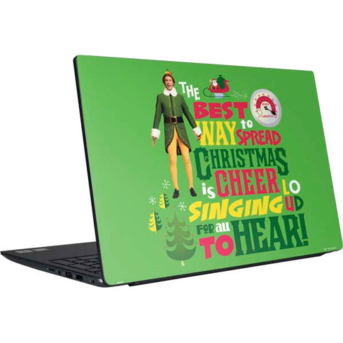 Elf Spread Christmas Cheer Dell Vostro Skin
