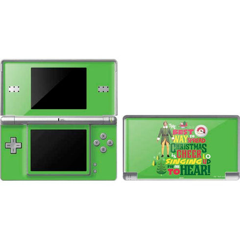 Elf Spread Christmas Cheer DS Lite Skin
