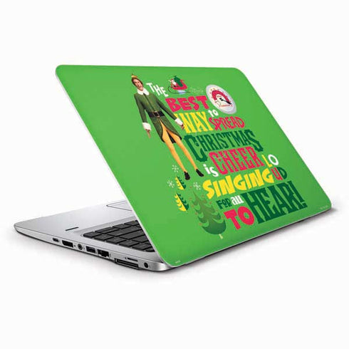 Elf Spread Christmas Cheer HP Elitebook Skin