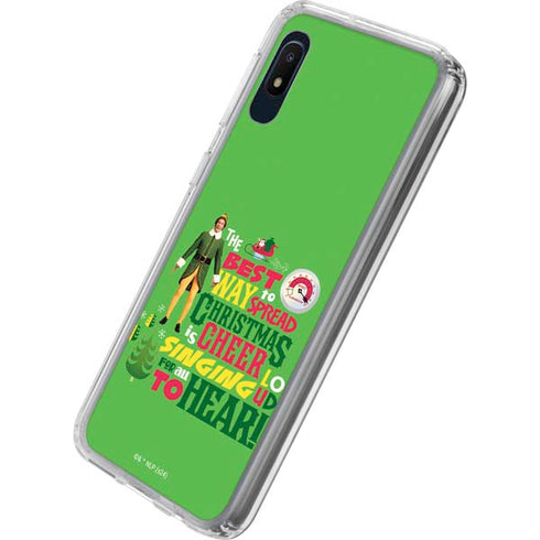 Elf Spread Christmas Cheer Galaxy A10e Clear Case