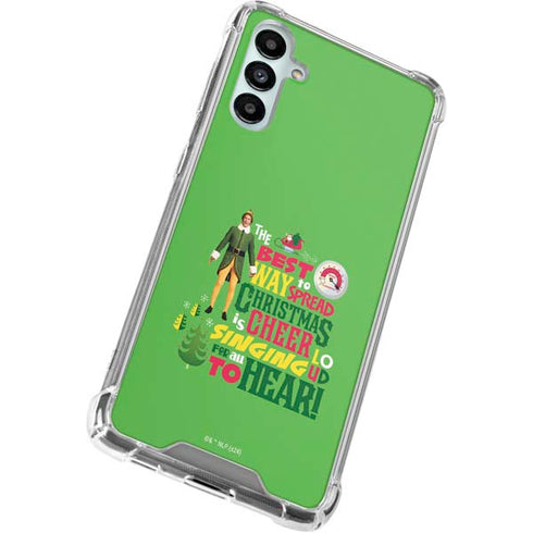 Elf Spread Christmas Cheer Galaxy A14 5G Clear Case