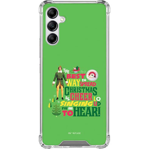Elf Spread Christmas Cheer Galaxy A15 5G Clear Case