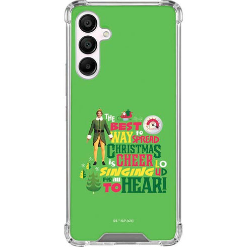 Elf Spread Christmas Cheer Galaxy A16 5G Clear Case