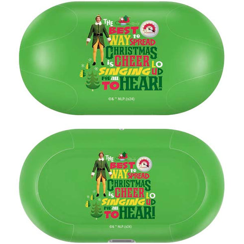 Elf Spread Christmas Cheer Galaxy Buds Plus Skin