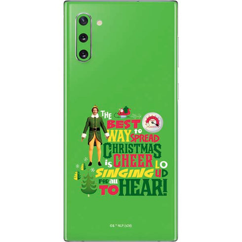 Elf Spread Christmas Cheer Galaxy Note 10 Skin