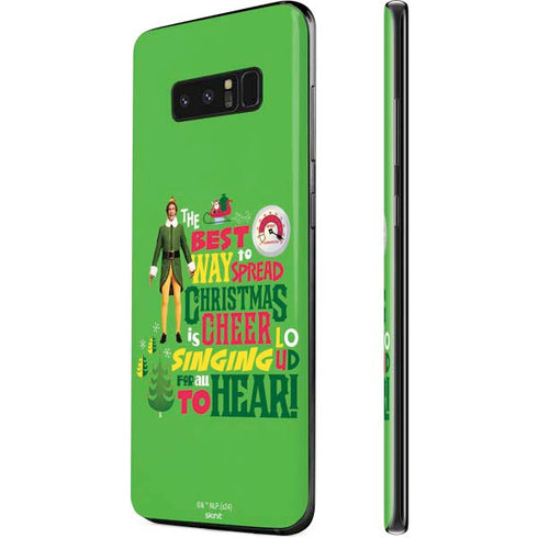 Elf Spread Christmas Cheer Galaxy Note 8 Skin