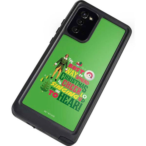 Elf Spread Christmas Cheer Galaxy Note20 5G Waterproof Case