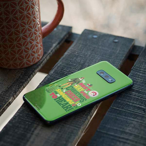 Elf Spread Christmas Cheer Galaxy S10e Skin