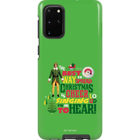 Elf Spread Christmas Cheer Galaxy S20 Plus Pro Case