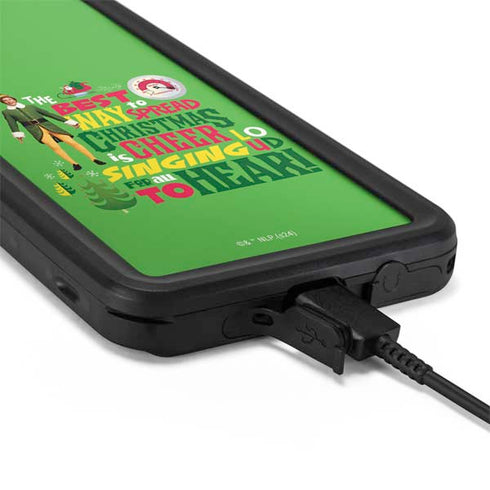 Elf Spread Christmas Cheer Galaxy S20 Plus Waterproof Case