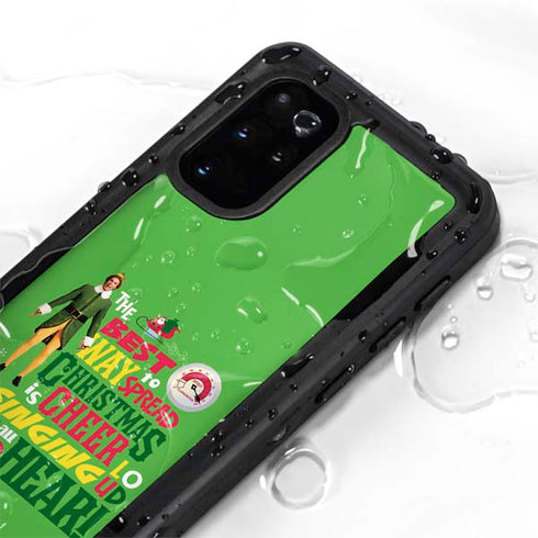 Elf Spread Christmas Cheer Galaxy S20 Plus Waterproof Case