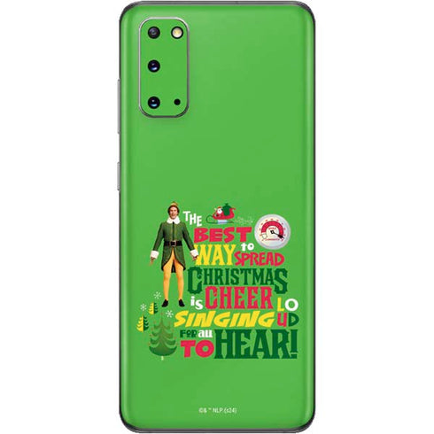 Elf Spread Christmas Cheer Galaxy S20 Skin