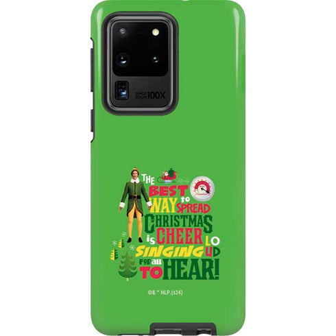 Elf Spread Christmas Cheer Galaxy S20 Ultra 5G Pro Case