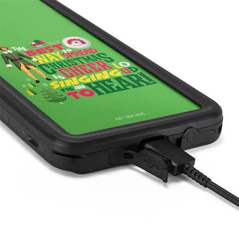 Elf Spread Christmas Cheer Galaxy S20 Waterproof Case