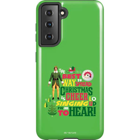 Elf Spread Christmas Cheer Galaxy S21 5G Pro Case