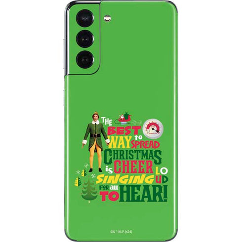 Elf Spread Christmas Cheer Galaxy S21 5G Skin