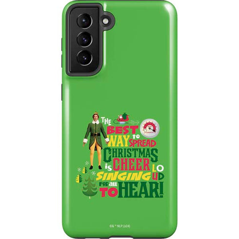 Elf Spread Christmas Cheer Galaxy S21 Plus 5G Pro Case
