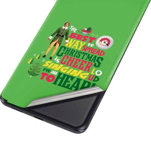 Elf Spread Christmas Cheer Galaxy S21 Plus 5G Skin