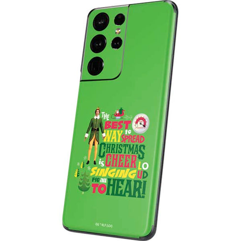 Elf Spread Christmas Cheer Galaxy S21 Ultra 5G Skin