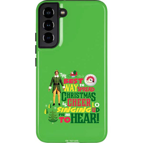 Elf Spread Christmas Cheer Galaxy S22 Plus Pro Case