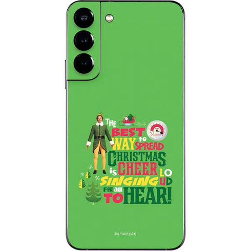 Elf Spread Christmas Cheer Galaxy S22 Plus Skin
