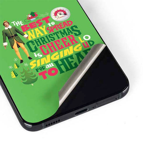 Elf Spread Christmas Cheer Galaxy S22 Plus Skin