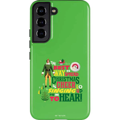 Elf Spread Christmas Cheer Galaxy S22 Pro Case