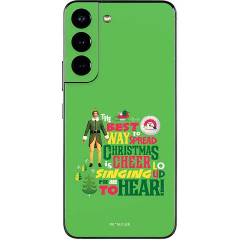 Elf Spread Christmas Cheer Galaxy S22 Skin
