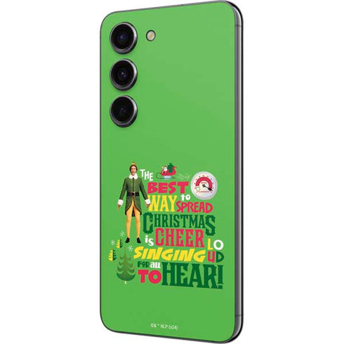 Elf Spread Christmas Cheer Galaxy S23 Skin