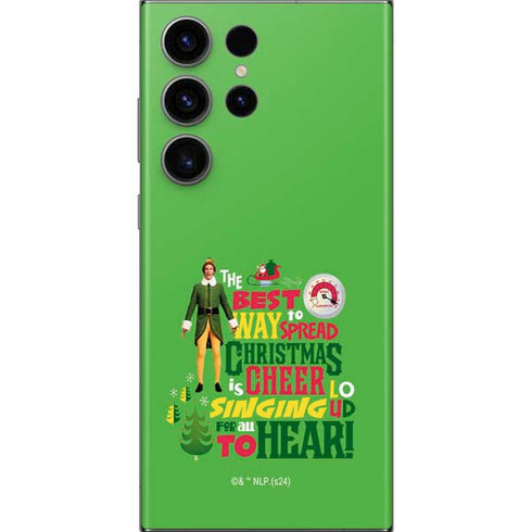 Elf Spread Christmas Cheer Galaxy S23 Ultra Skin