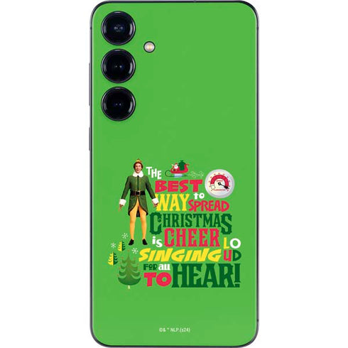 Elf Spread Christmas Cheer Galaxy S24 Plus Skin
