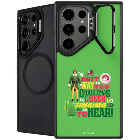 Elf Spread Christmas Cheer Galaxy S24 Ultra Kickstand Case