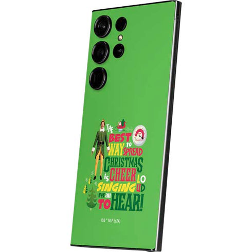Elf Spread Christmas Cheer Galaxy S25 Ultra Skin