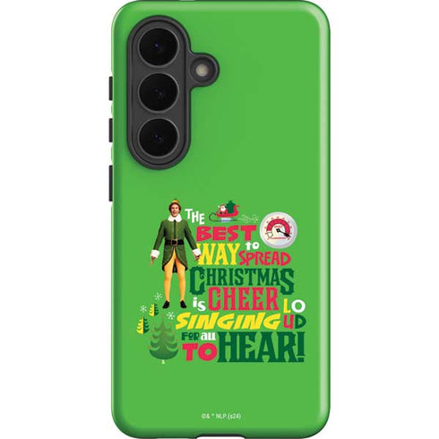 Elf Spread Christmas Cheer Galaxy S26 Impact Case