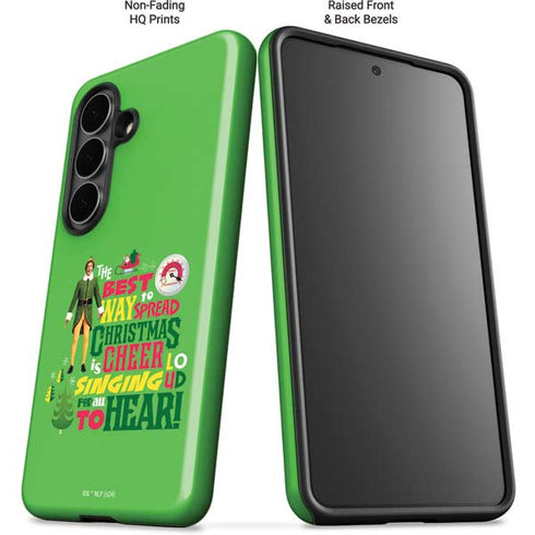 Elf Spread Christmas Cheer Galaxy S26 Plus Impact Case