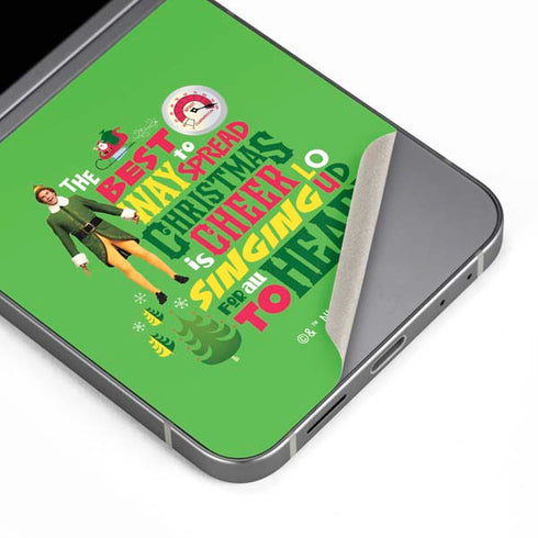 Elf Spread Christmas Cheer Galaxy Z Flip6 Skin