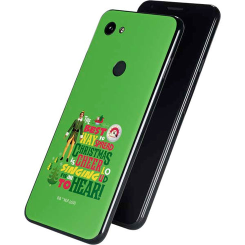 Elf Spread Christmas Cheer Google Pixel 3a XL Skin