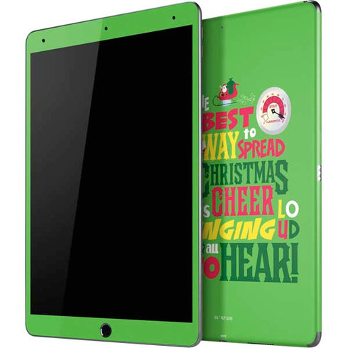 Elf Spread Christmas Cheer iPad Skins