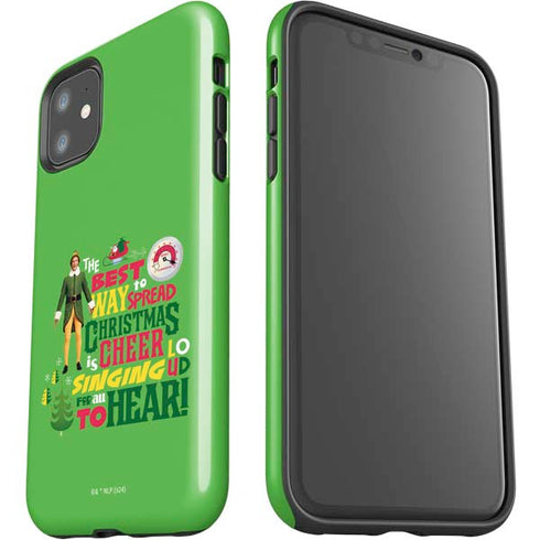 Elf Spread Christmas Cheer iPhone 11 Impact Case