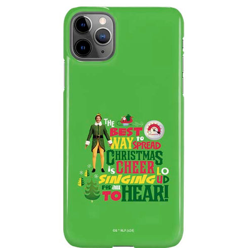 Elf Spread Christmas Cheer iPhone Cases