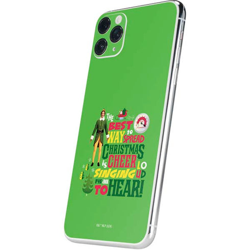 Elf Spread Christmas Cheer iPhone 11 Pro Max Skin