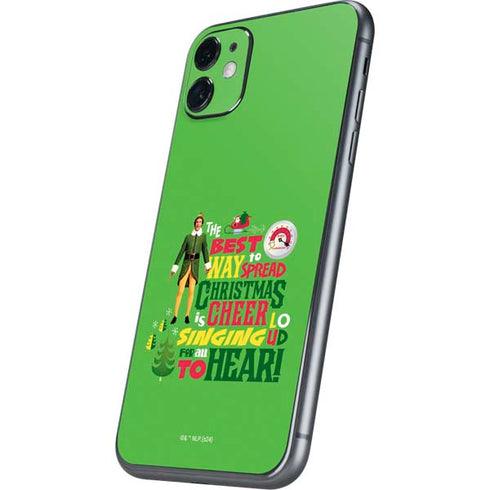 Elf Spread Christmas Cheer iPhone 11 Skin