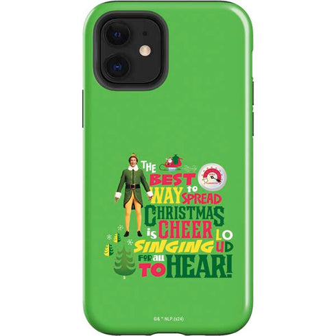 Elf Spread Christmas Cheer iPhone 12 Impact Case