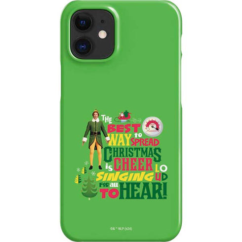 Elf Spread Christmas Cheer iPhone 12 Mini Lite Case